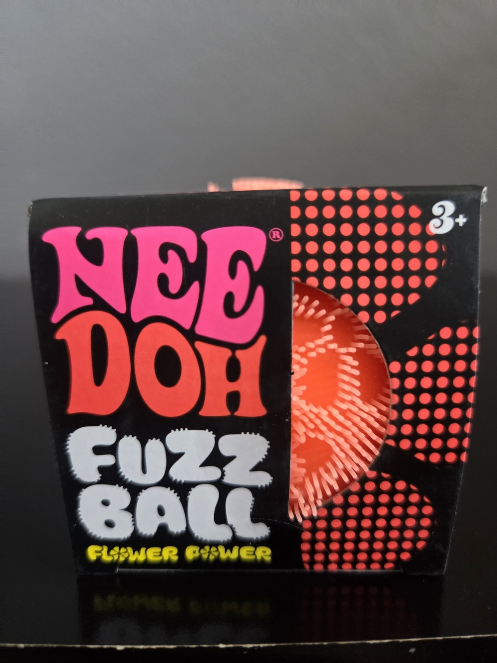 *BRAND NEW*NEE DOH Fuzz Ball - Bright Orange